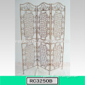 Best Selling Decorative Folding Screen Wrought Iron Curve Room Divider